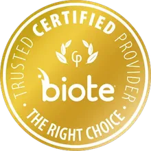 Biote Certified Provider certification seal for Alvin-Manvel Family Clinic
