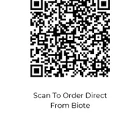 QR code to order Biote nutraceuticals direct from Biote store